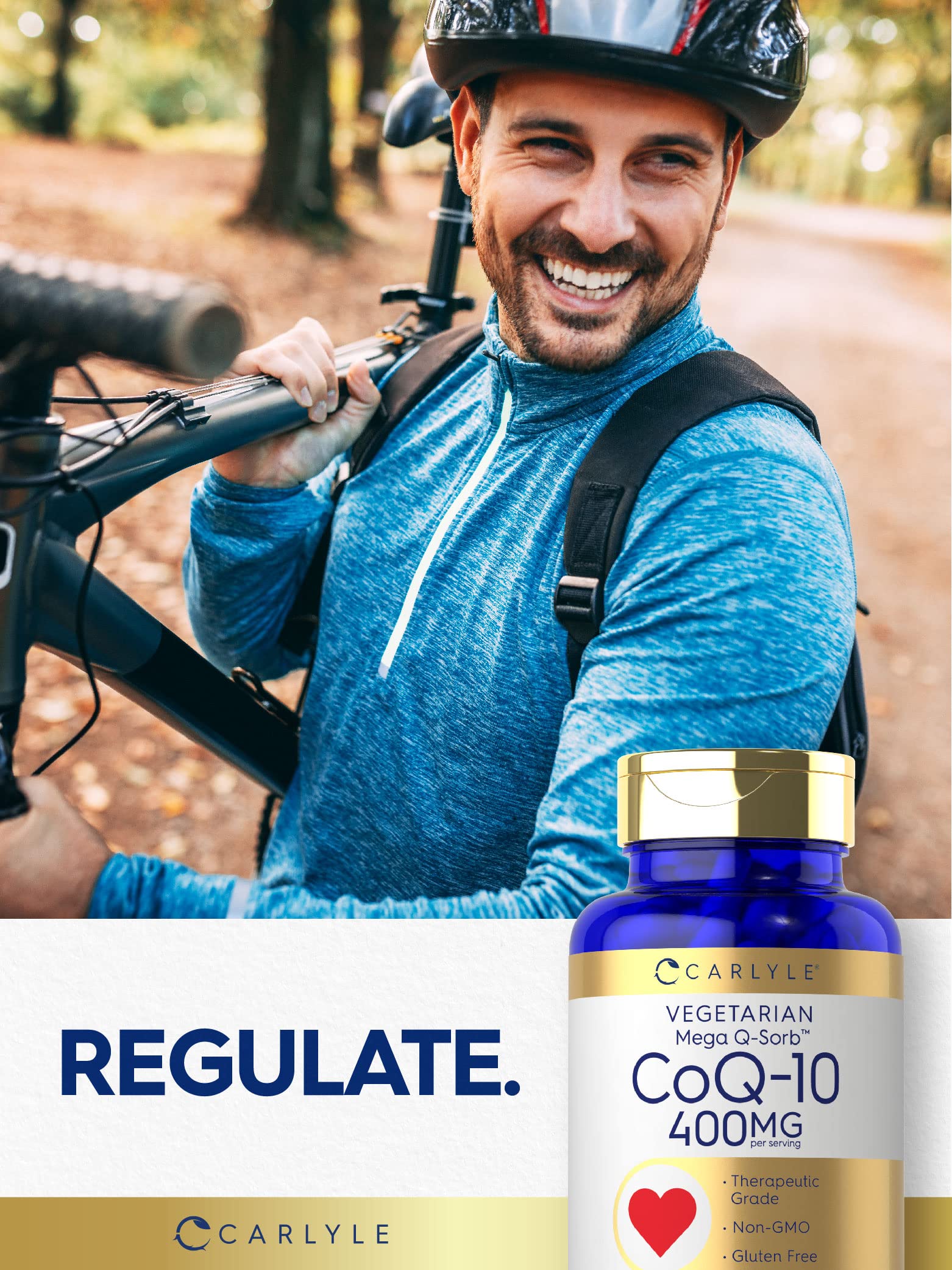 Foto 6 | Suplemento Carlyle Coq10 400 Mg 90 Cápsulas Vegetariano - Venta Internacional