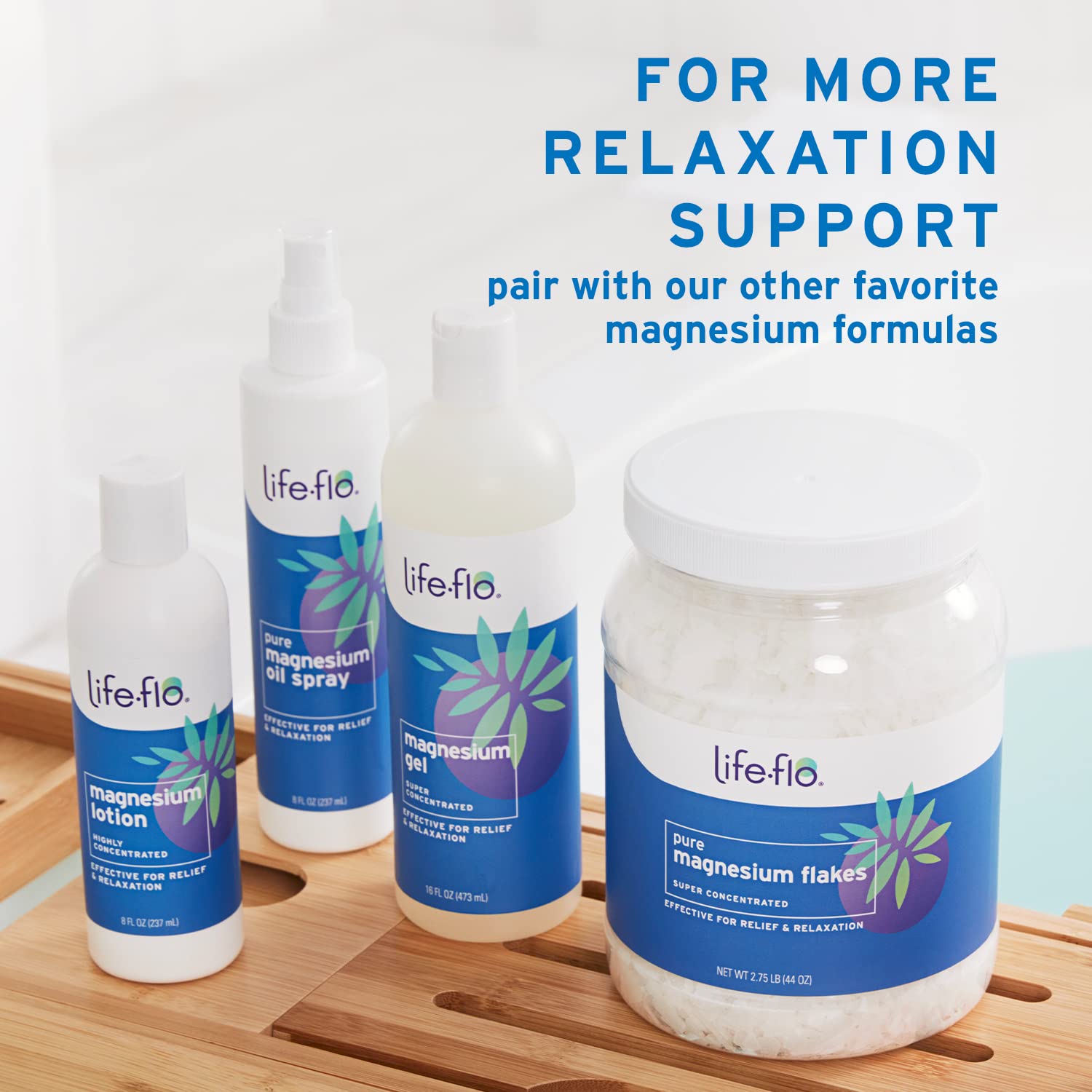 Foto 7 pulgar | Gel Life-flo Cloruro de Magnesio Puro 473 ml - Venta Internacional