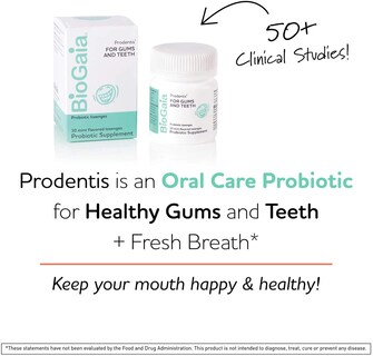 Foto 2 | Pastillas de Menta con Probióticos Dentales BioGaia Prodentis 3 Frascos con 30 Piezas C/U - Venta Internacional