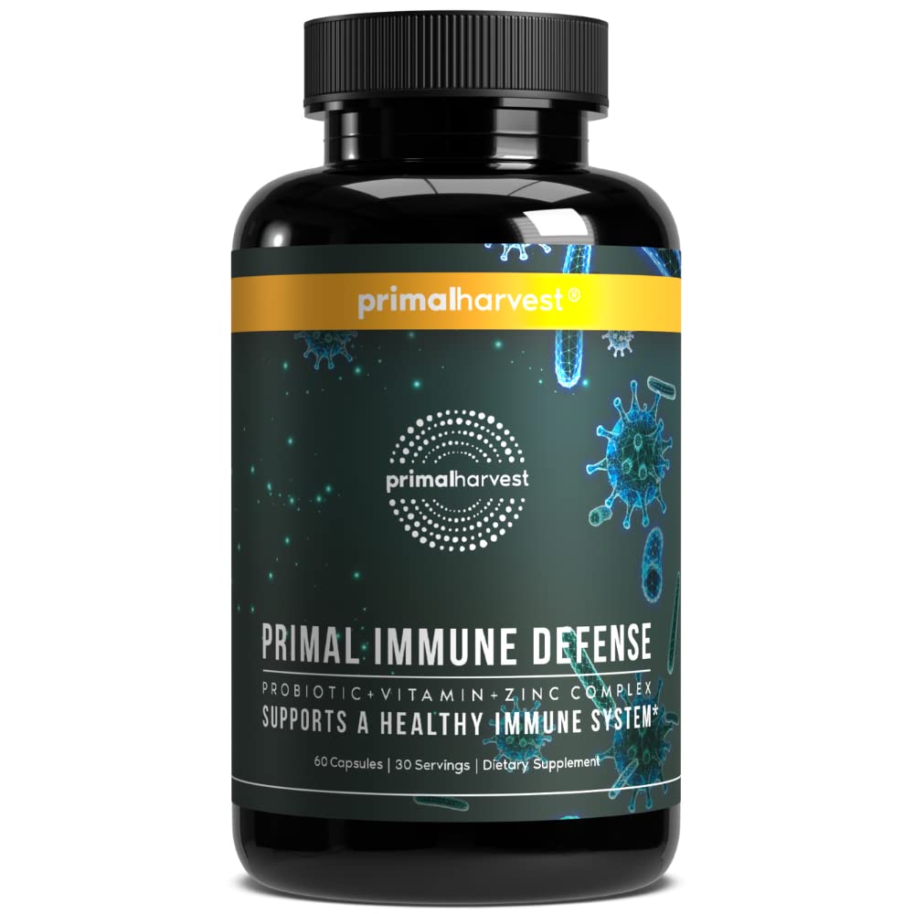 Suplemento Primal Harvest Primal Immune Defense 60 Cápsulas - Venta Internacional