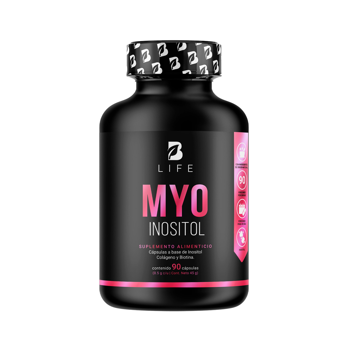 Foto 1 | Suplemento B Life Myo Inositol de 90 Cápsulas