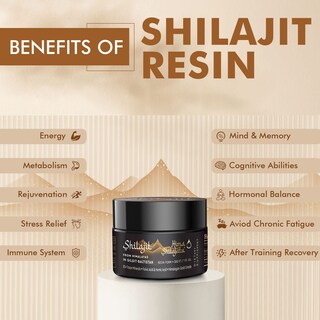 Foto 3 | Resina de Shilajit Hima Shilajatu Grado Dorado 100% Pura 30 G X 2 - Venta Internacional