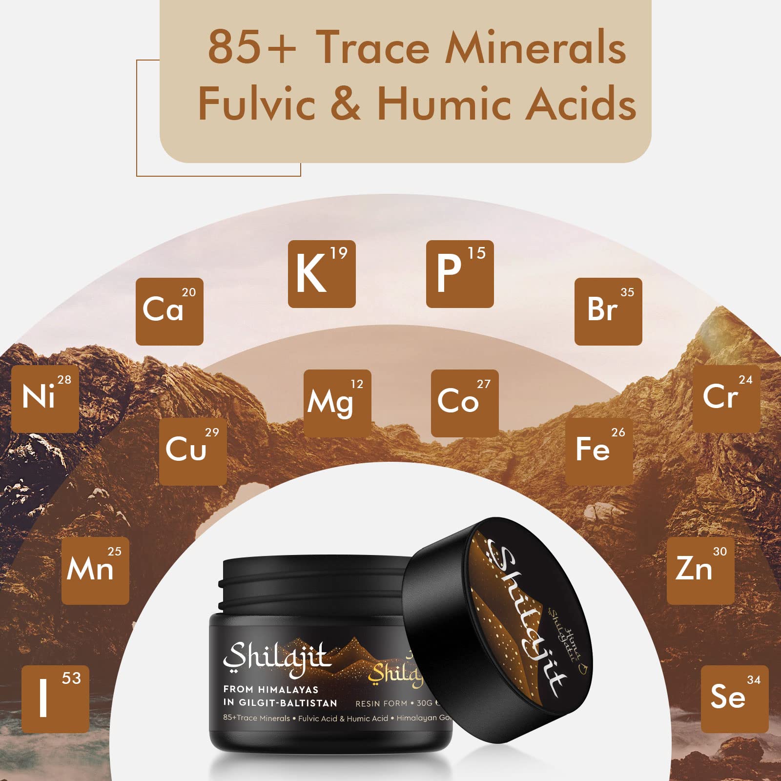 Foto 5 pulgar | Resina de Shilajit Hima Shilajatu Grado Dorado 100% Pura 30 G X 2 - Venta Internacional