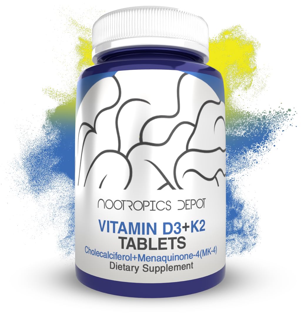 Foto 2 pulgar | Suplemento Nootropics Depot de Vitamina D3 + K2 con Vitamina C - Venta Internacional