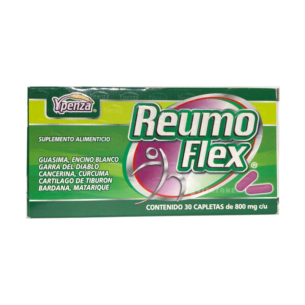 Foto 2 pulgar | Reumoflex Verde Ypenza 30 Capletas de 800 mg
