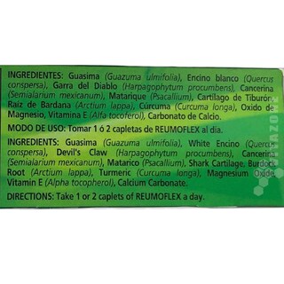 Foto 4 | Reumoflex Verde Ypenza 30 Capletas de 800 mg
