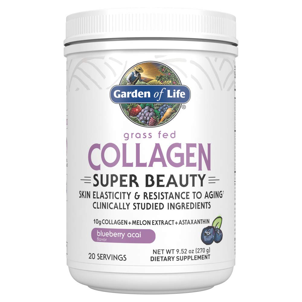 Colágeno en Polvo Garden Of Life Super Beauty Blueberry 20s - Venta Internacional