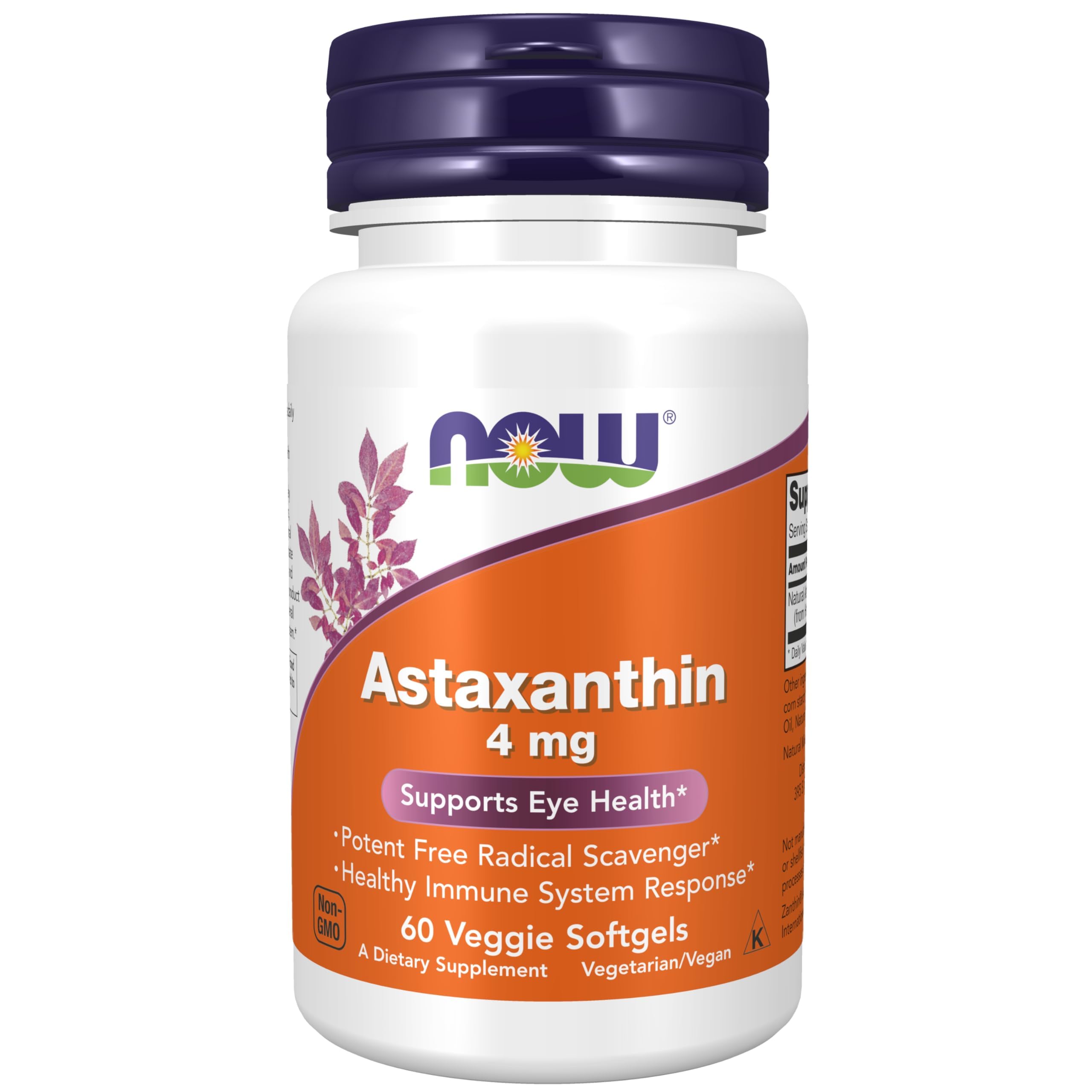 Foto 2 pulgar | Suplemento Now 4 mg de Astaxantina y Zantina - Venta Internacional