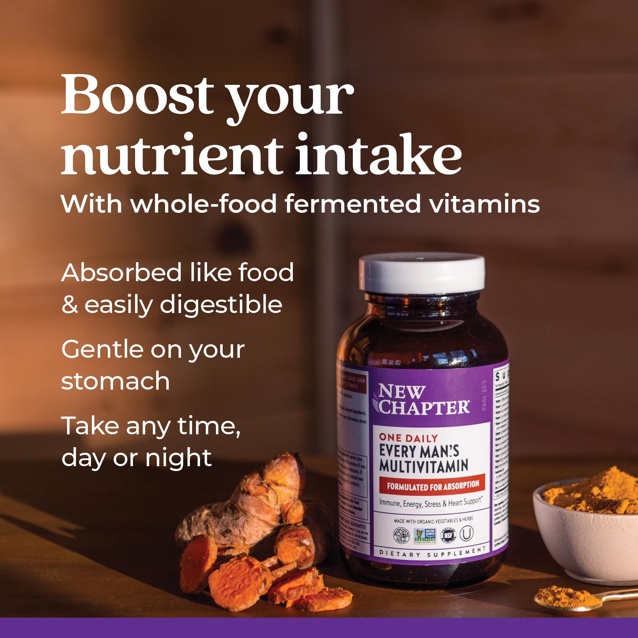 Foto 4 pulgar | Multivitamínico New Chapter Every Man's One Daily 48 Unidades para Hombres - Venta Internacional
