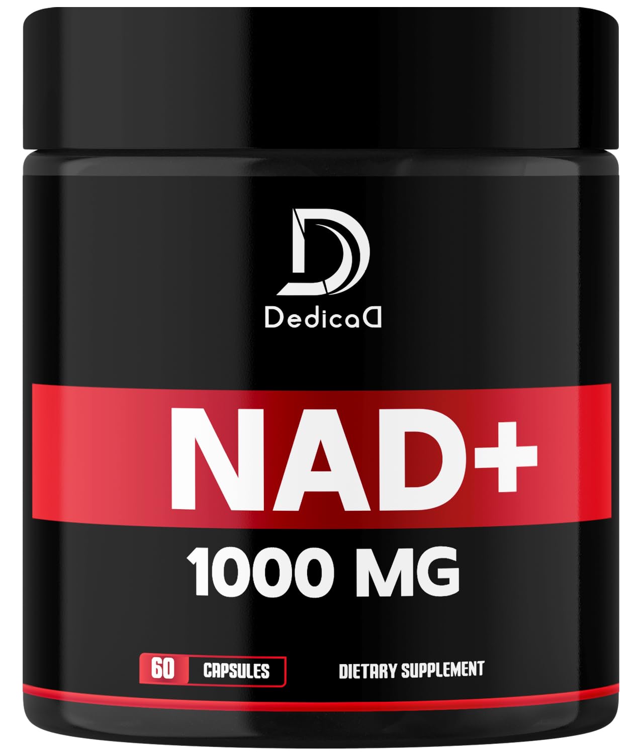 Suplemento Dedicad Nad+ 1000 Mg 90 Cápsulas Para La Energía Y La Reparación Del Adn - Venta Internacional