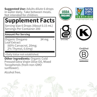 Foto 6 | Suplementos Herbales Garden Of Life Aceite de Orégano 30 Ml - Venta Internacional