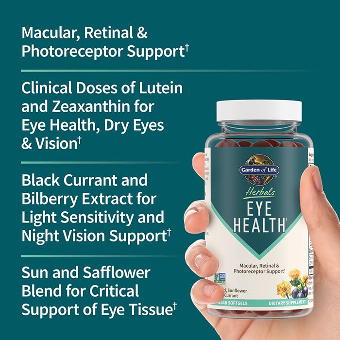 Foto 4 pulgar | Suplemento Garden Of Life Herbals Eye Health 30 Porciones - Venta Internacional