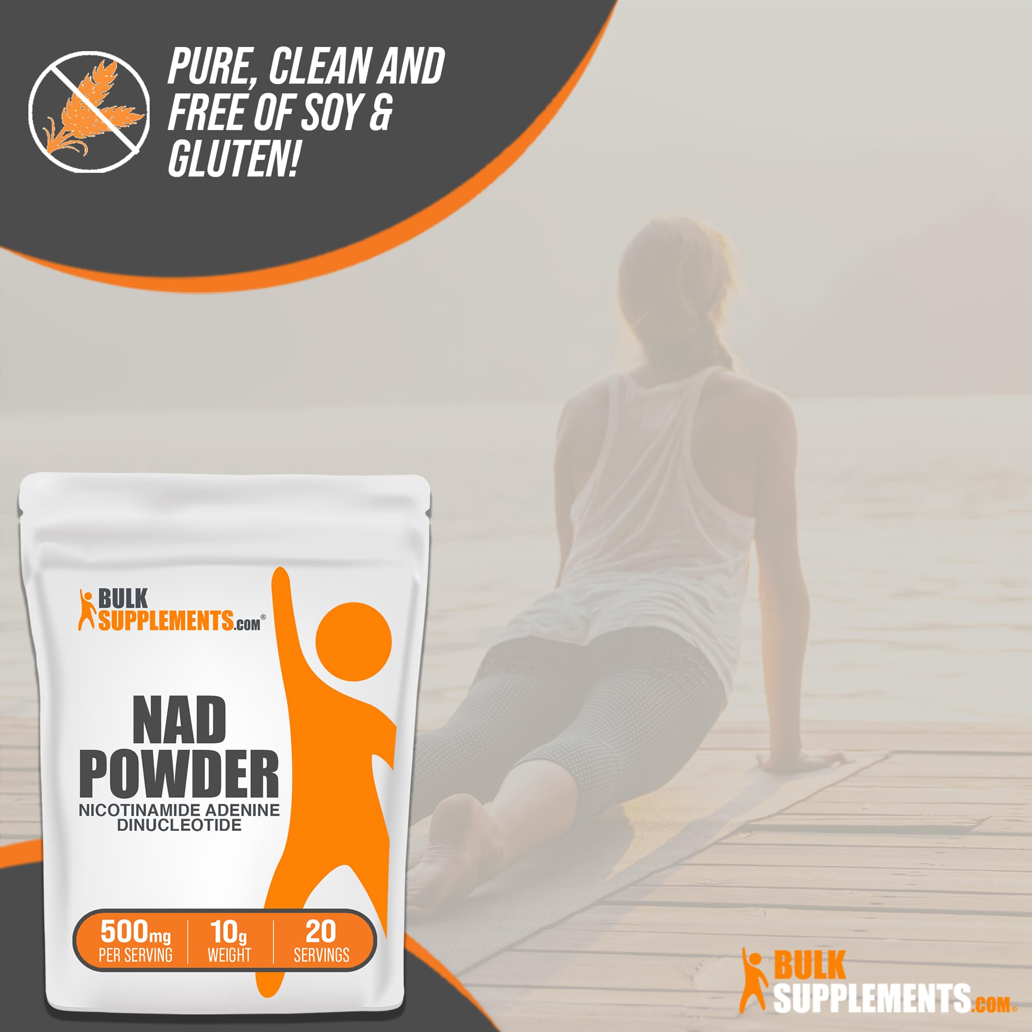 Foto 5 | Suplemento Bulksupplements.com Nad en Polvo 500 mg 10 g - Venta Internacional