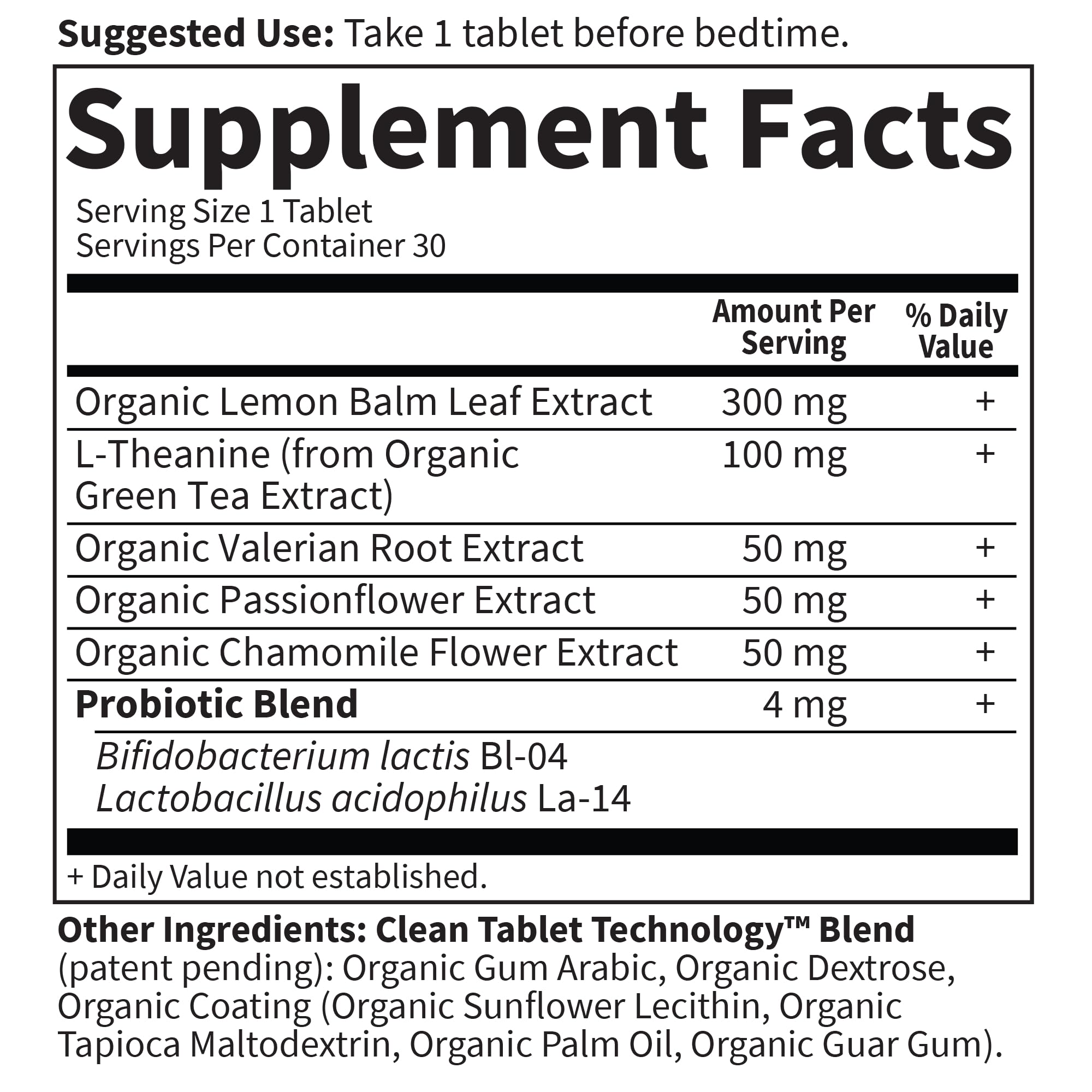 Foto 6 | Suplemento Garden Of Life Organics Sleep Well 30 Comprimidos - Venta Internacional