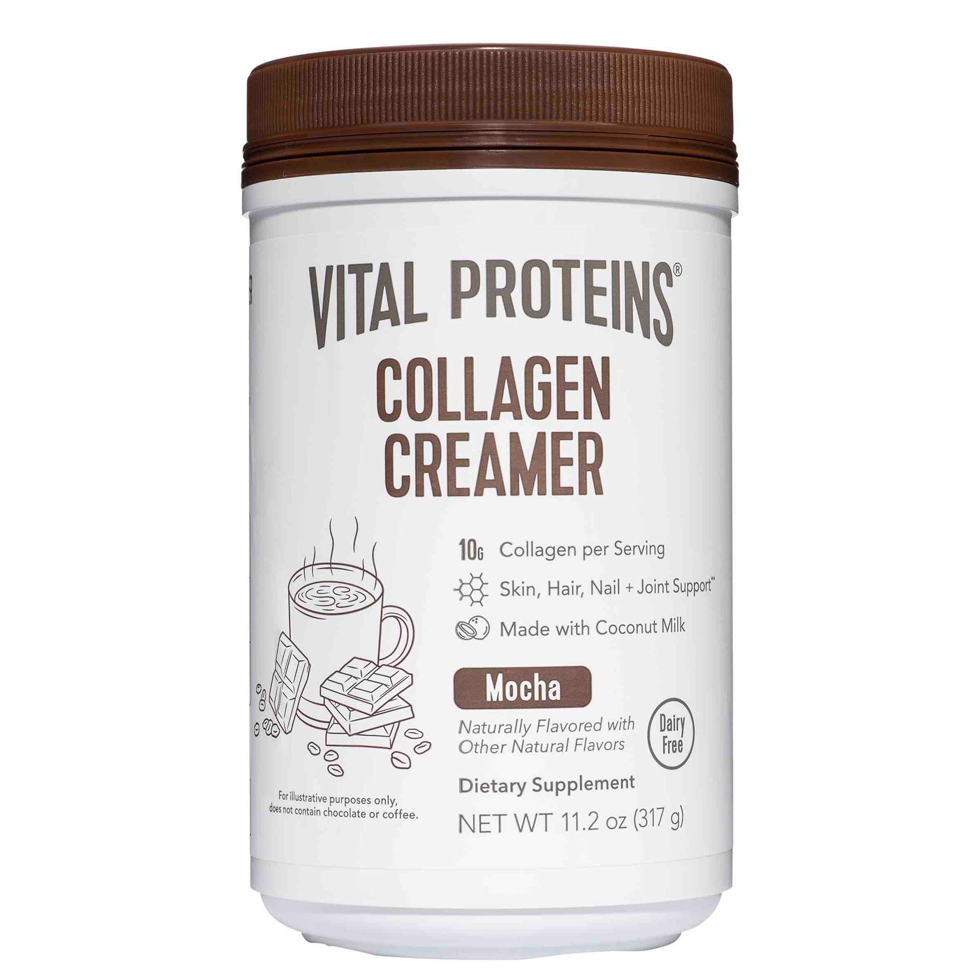 Foto 2 pulgar | Crema de Café con Colágeno Vital Proteins Leche de Coco Moca 330 Ml - Venta Internacional