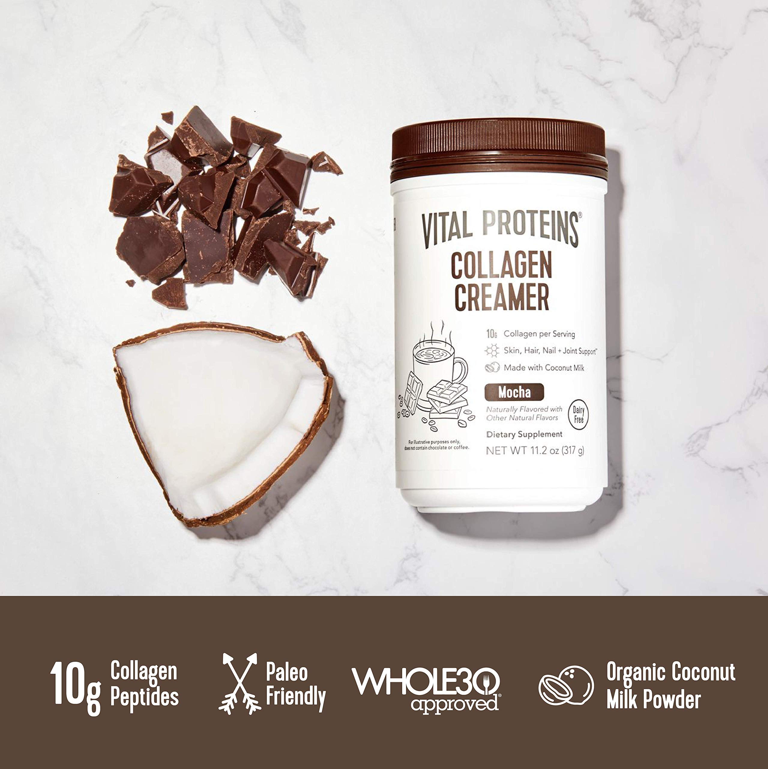 Foto 4 pulgar | Crema de Café con Colágeno Vital Proteins Leche de Coco Moca 330 Ml - Venta Internacional