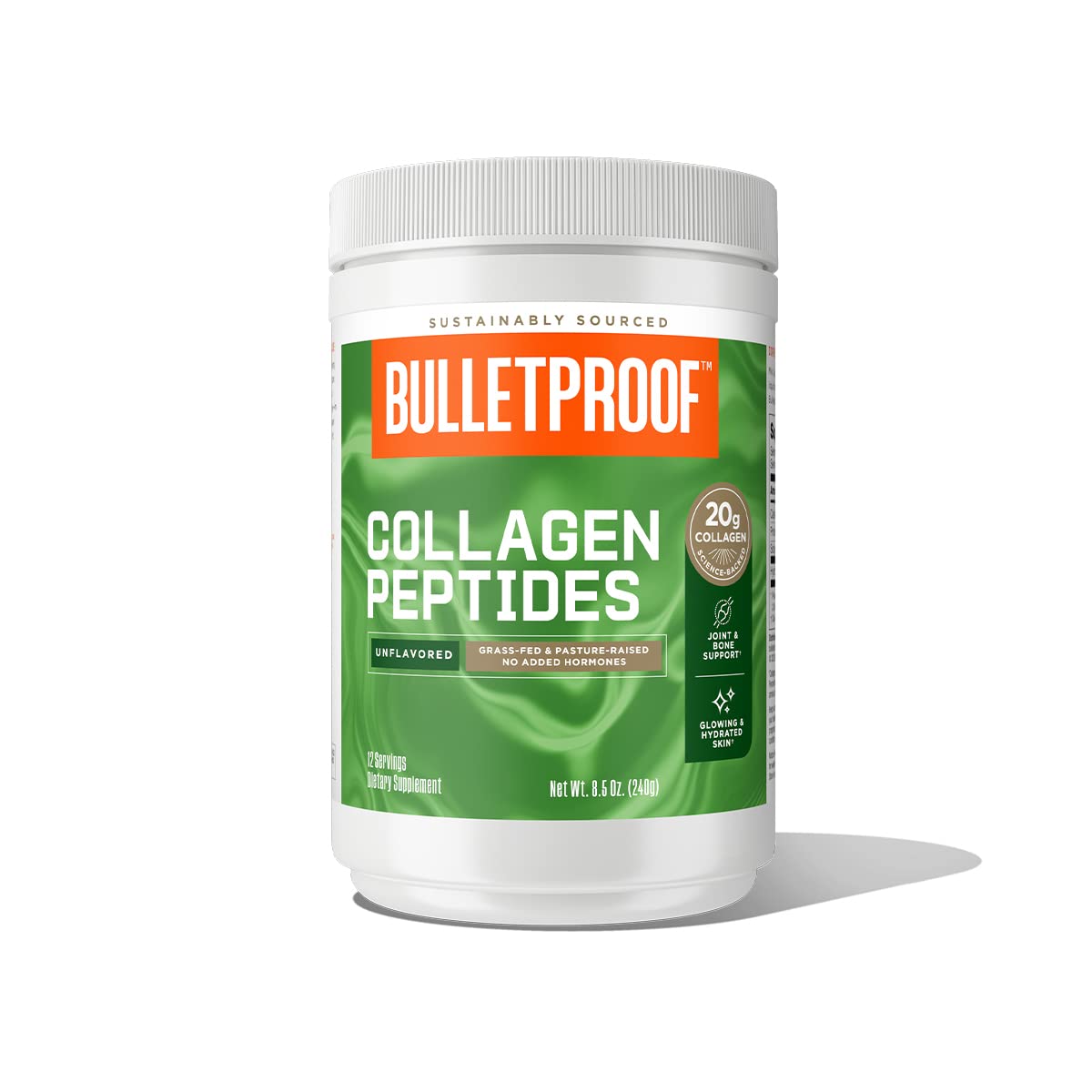 Proteína en Polvo de Colágeno Bulletproof 18 g sin Sabor 250 ml - Venta Internacional