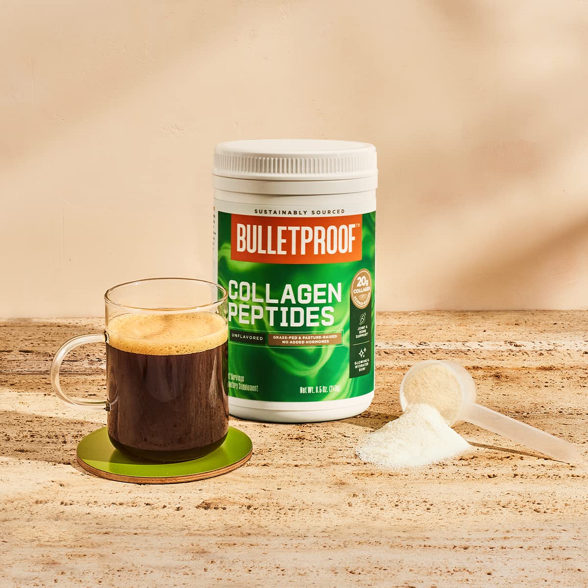 Foto 4 pulgar | Proteína en Polvo de Colágeno Bulletproof 18 g sin Sabor 250 ml - Venta Internacional