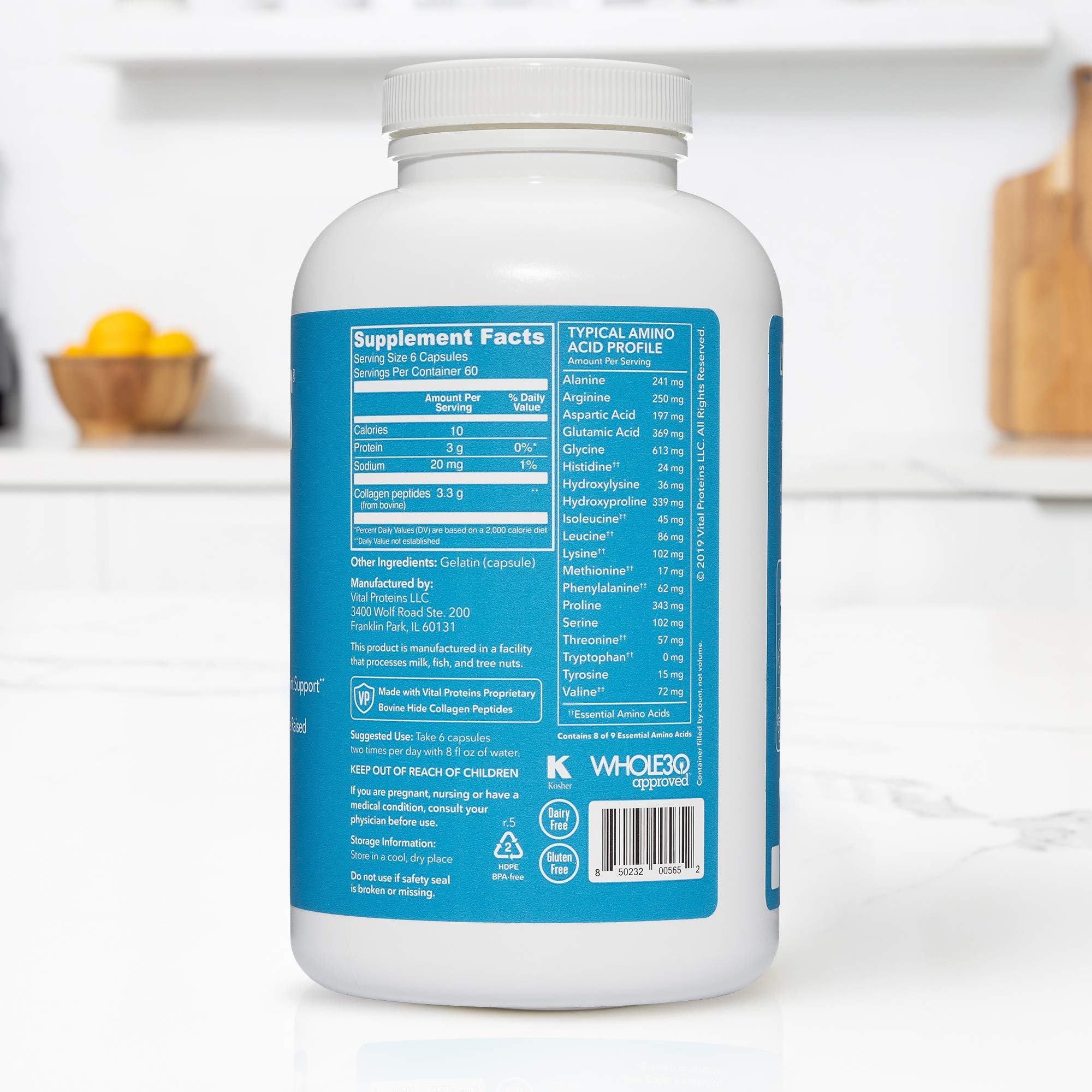 Foto 3 pulgar | Píldoras de Colágeno Supplement Vital Proteins Tipo I Iii 360 Cápsulas - Venta Internacional
