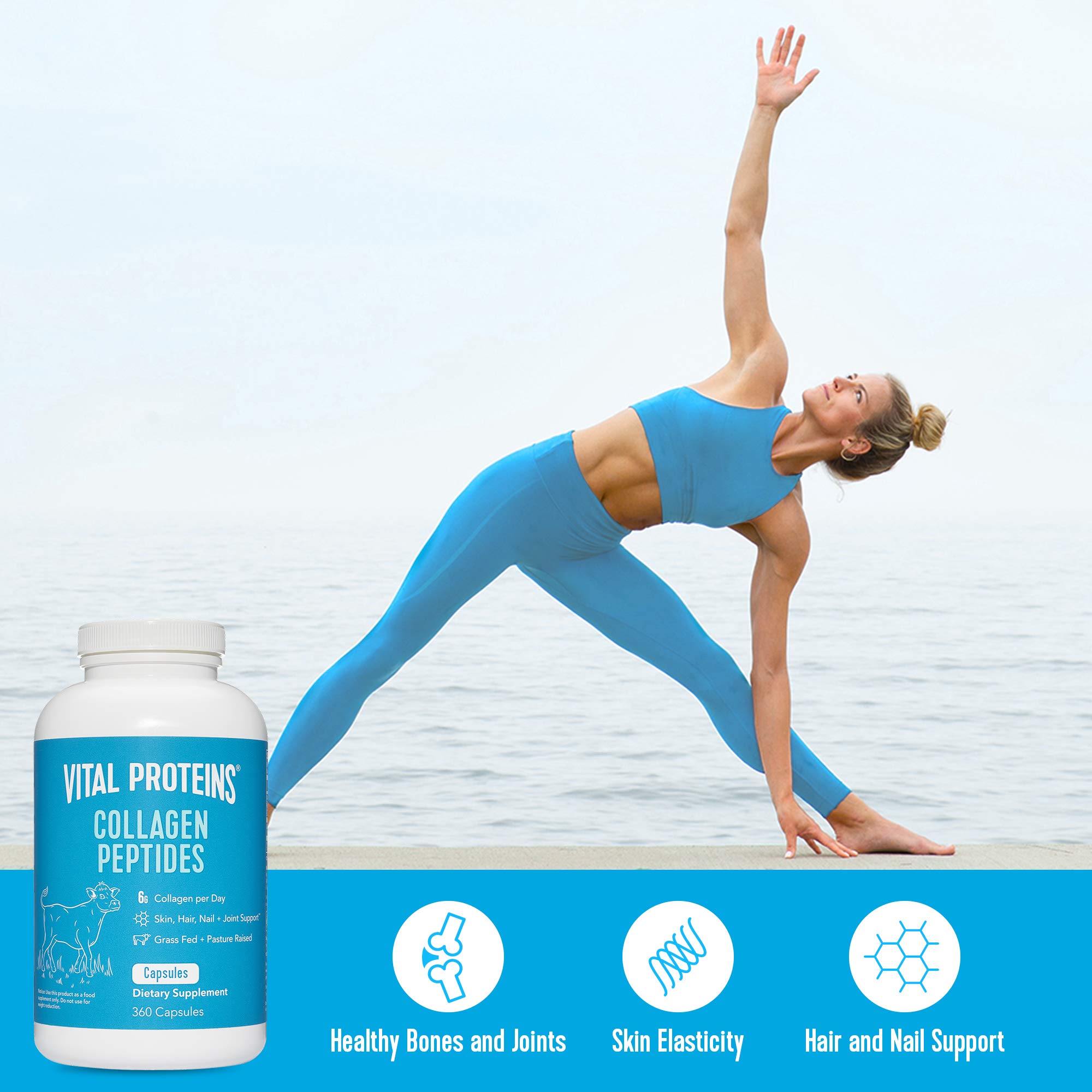 Foto 5 pulgar | Píldoras de Colágeno Supplement Vital Proteins Tipo I Iii 360 Cápsulas - Venta Internacional