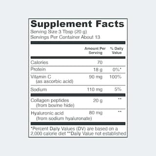 Foto 3 | Suplemento de Colágeno en Polvo Vital Proteins con Ácido Hialurónico y Vitamina C - 275 ml