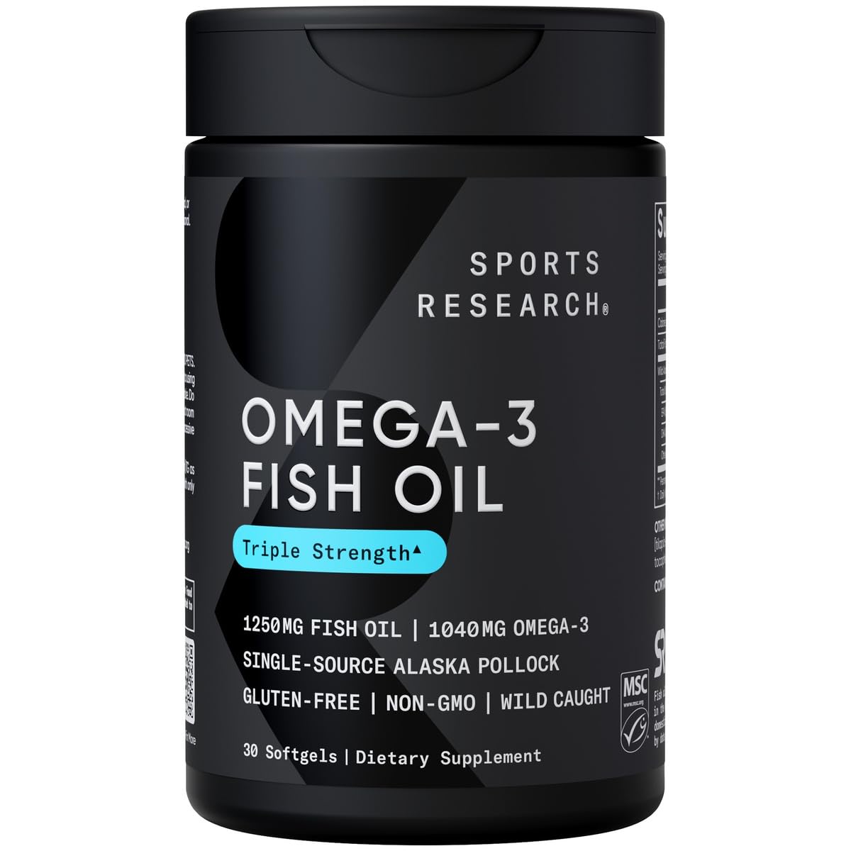 Aceite de Pescado Omega 3 Triple Strength de Supplement Sports Research - Venta Internacional