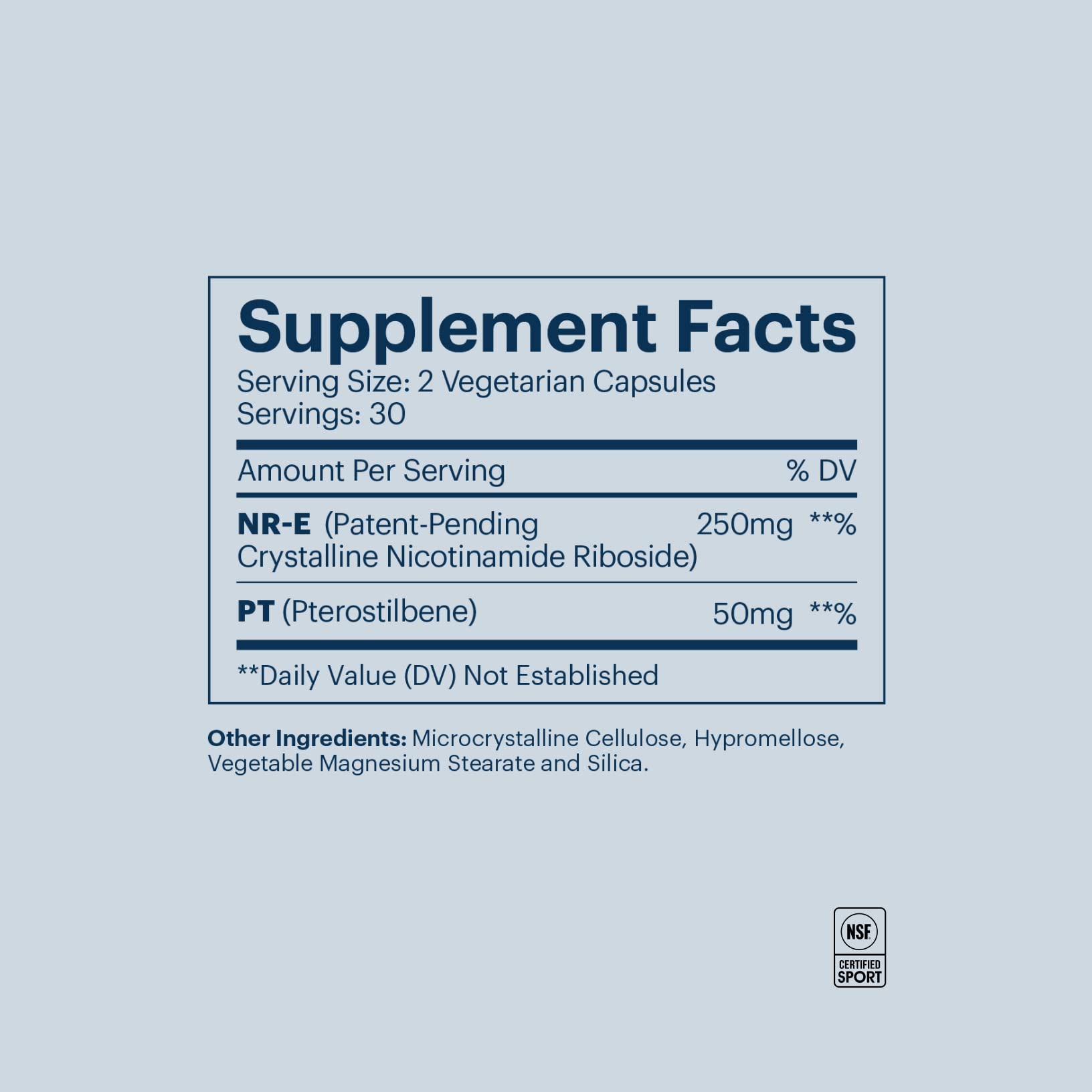 Foto 7 pulgar | Suplemento Elysium Basis Nad+ 250 mg con Pterostilbeno 50 mg 60 Cápsulas - Venta Internacional