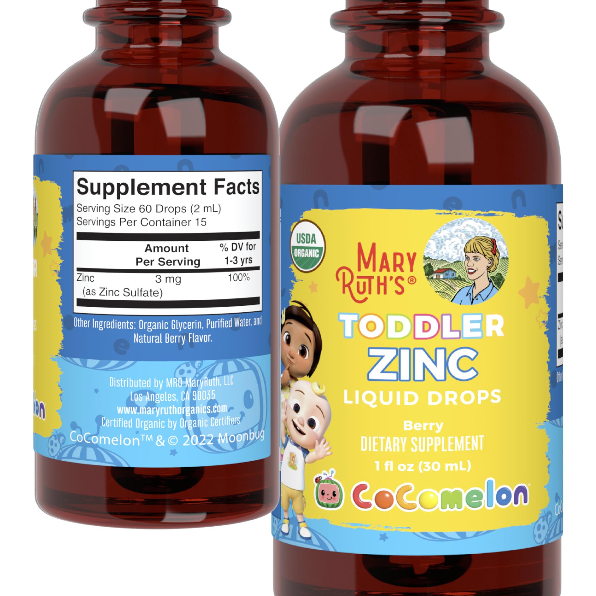 Foto 8 pulgar | Suplemento de Zinc Iónico Líquido Cocomelon de MaryRuth Organics para Niños - Venta Internacional