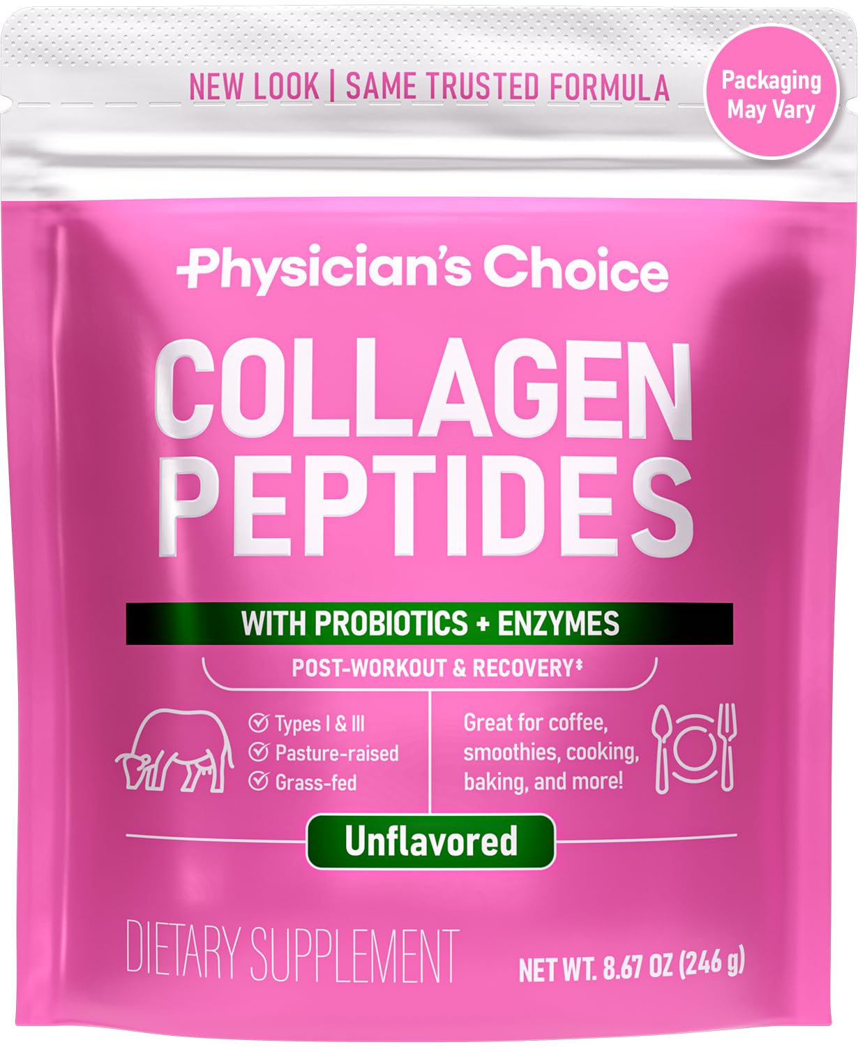 Péptidos de Colágeno Proteína Hidrolizada Physician's Choice - Venta Internacional