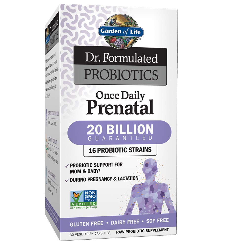 Suplemento de Probióticos Prenatales Formulados por el Dr. Garden Of Life - Venta Internacional