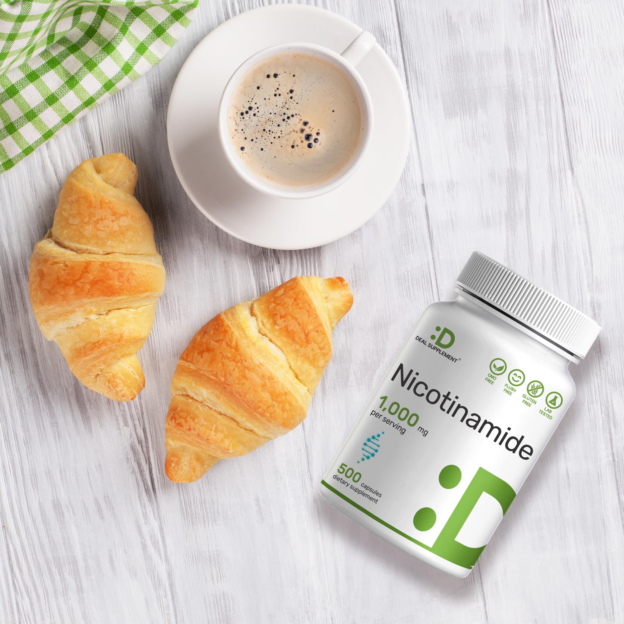 Foto 7 pulgar | Suplemento de Vitamina B3 Nicotinamida 1000mg - Venta Internacional