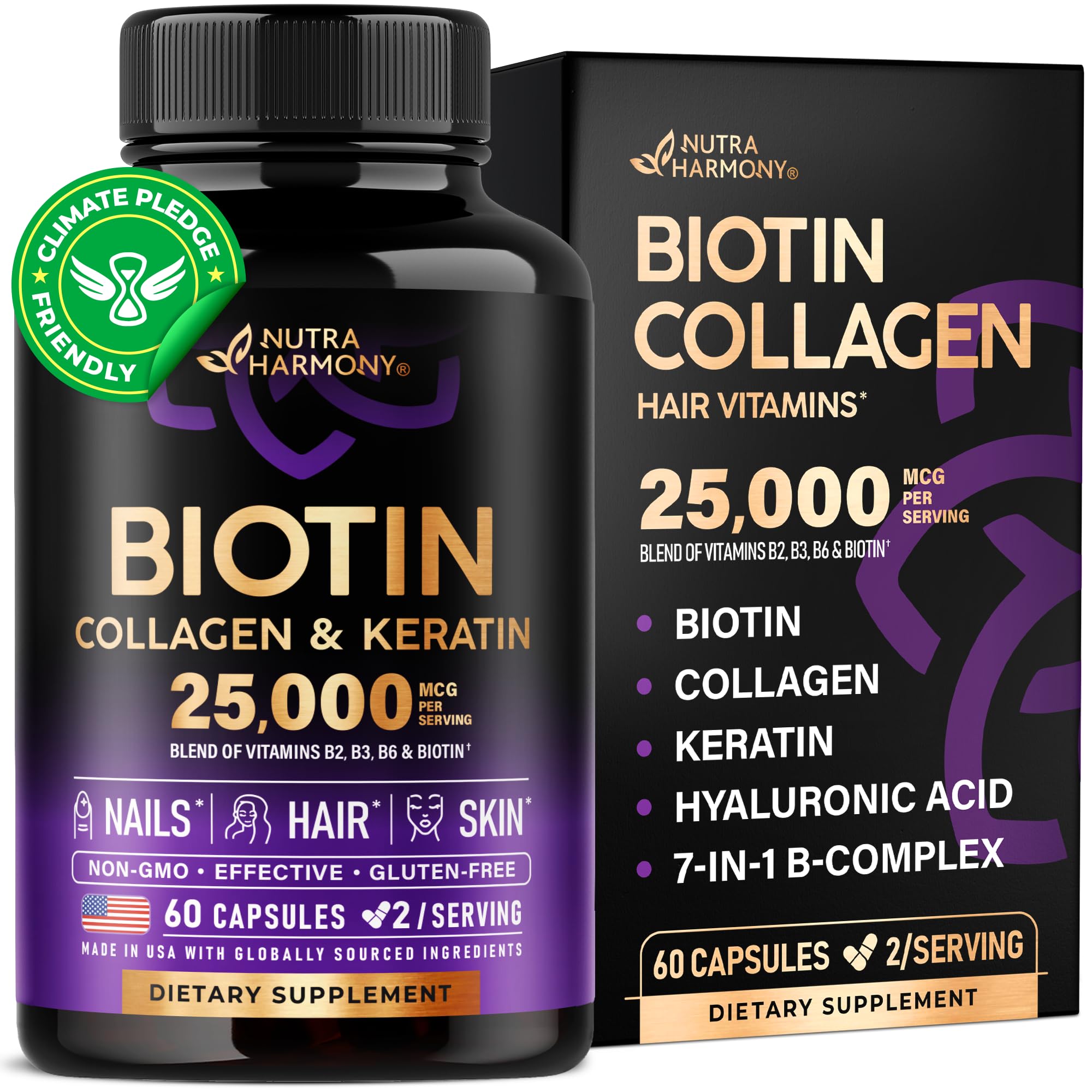 Foto 2 pulgar | Suplemento Nutraharmony 60 Cápsulas - Venta Internacional