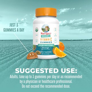 Foto 4 | Gomitas de Vitamina C Mary Ruth's Organic 60 Unidades - Venta Internacional