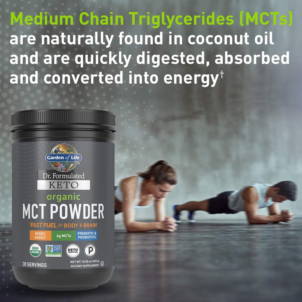 Foto 3 pulgar | Suplemento en Polvo Keto Mct Formulado por Garden Of Life Dr. - Venta Internacional