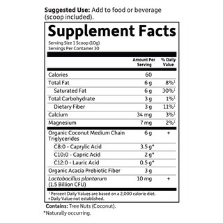 Foto 5 | Suplemento en Polvo Keto Mct Formulado por Garden Of Life Dr. - Venta Internacional