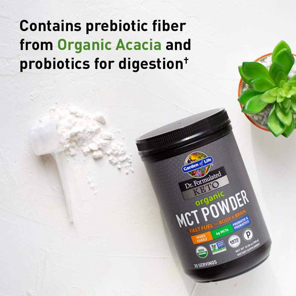 Foto 8 pulgar | Suplemento en Polvo Keto Mct Formulado por Garden Of Life Dr. - Venta Internacional