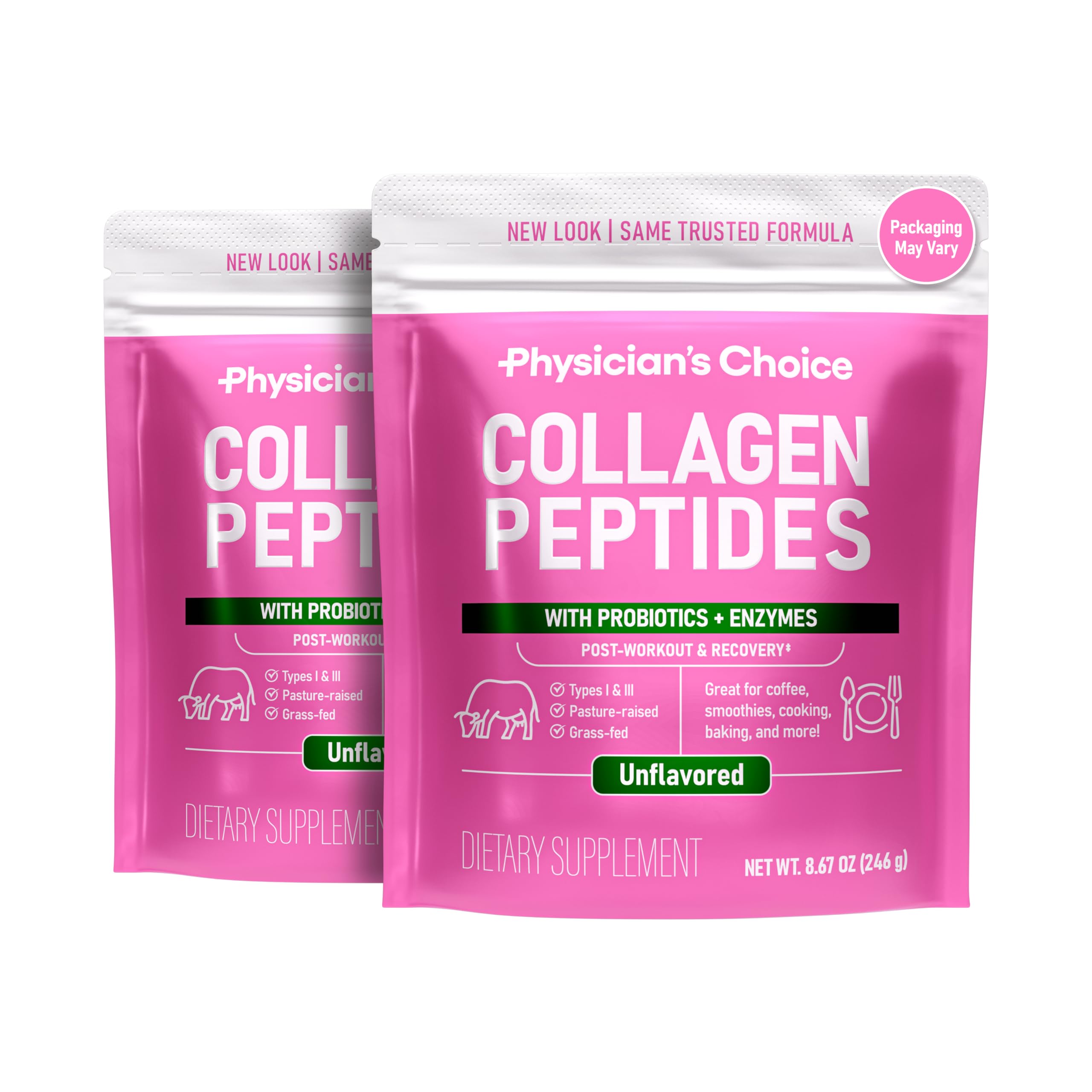 Foto 1 | Péptidos de Colágeno en Polvo Physician's Choice con Enzimas Digestivas - Venta Internacional