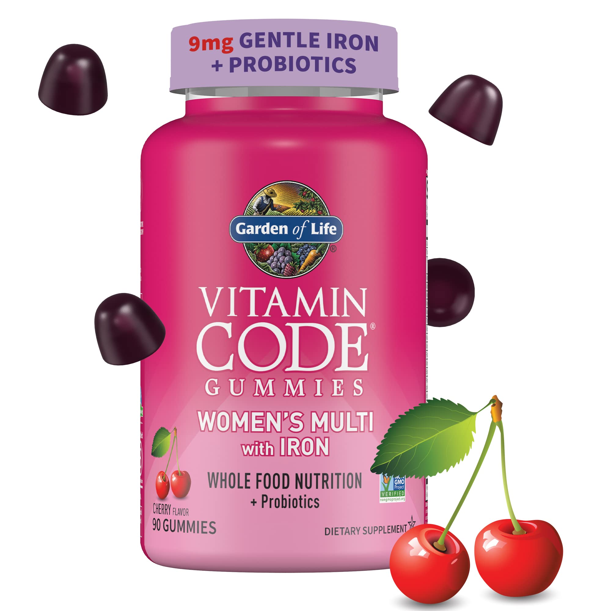 Foto 2 pulgar | Gomitas Multivitamínicas Garden Of Life Para Mujeres Con Hierro 90 Gomitas - Venta Internacional