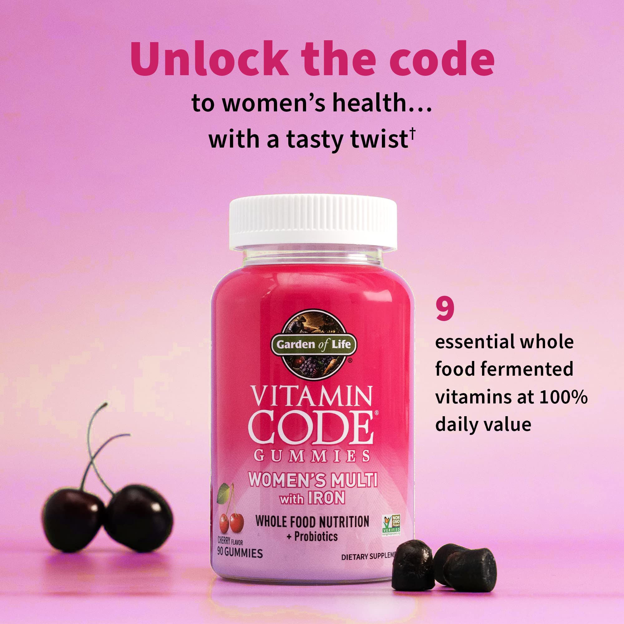 Foto 4 pulgar | Gomitas Multivitamínicas Garden Of Life Para Mujeres Con Hierro 90 Gomitas - Venta Internacional