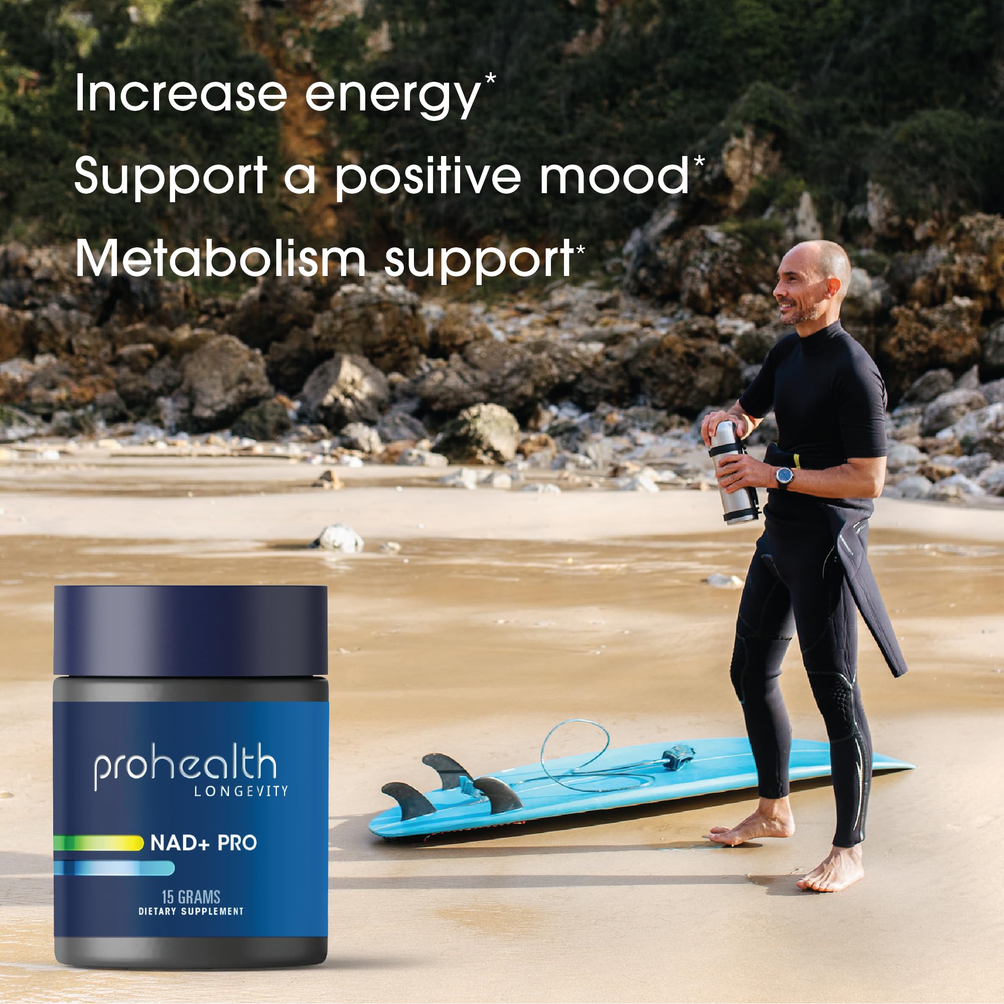 Foto 2 | Suplemento ProHealth Nad+ Pro Nad Booster 15 g en Polvo - Venta Internacional