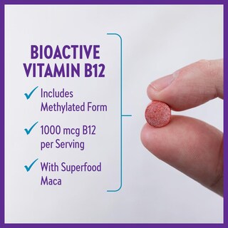 Foto 3 | Suplemento New Chapter de Vitamina B12 Fermentada 1000 MCG 60 Unidades - Venta Internacional