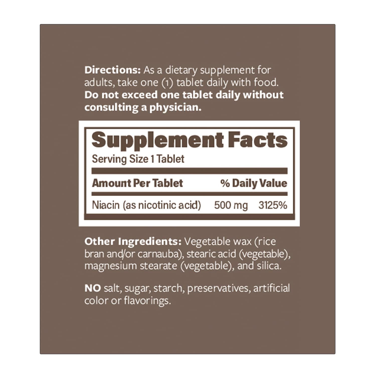 Foto 3 pulgar | Suplemento Endurance Products Endur-acin Niacina 500 Mg X 200 - Venta Internacional