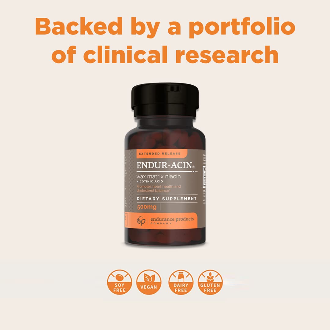 Foto 7 pulgar | Suplemento Endurance Products Endur-acin Niacina 500 Mg X 200 - Venta Internacional