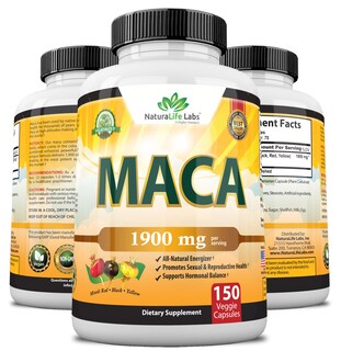 Foto 6 | Suplemento Naturalife Labs de Raíz de Maca Orgánica 150 Cápsulas - Venta Internacional.