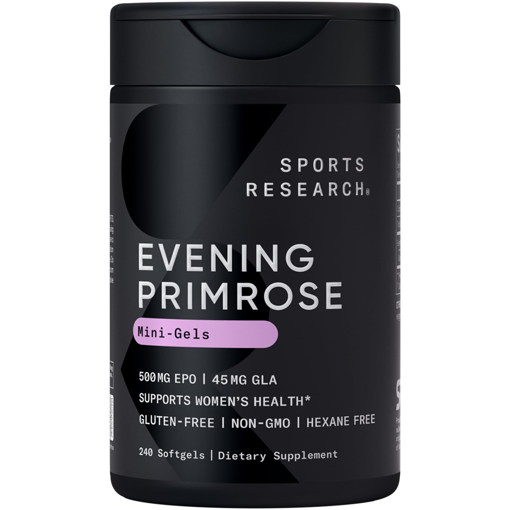 Suplemento de Aceite de Onagra Sports Research 500 mg - Venta Internacional