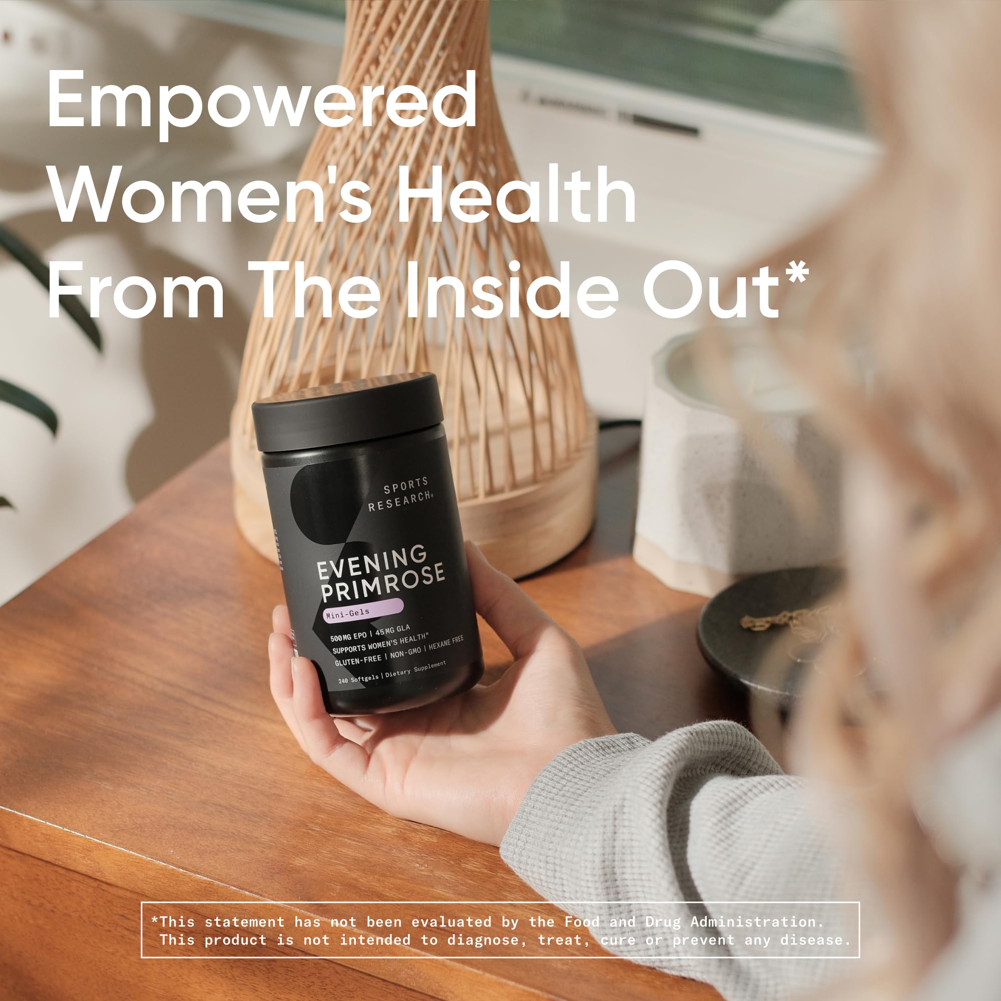 Foto 5 | Suplemento de Aceite de Onagra Sports Research 500 mg - Venta Internacional