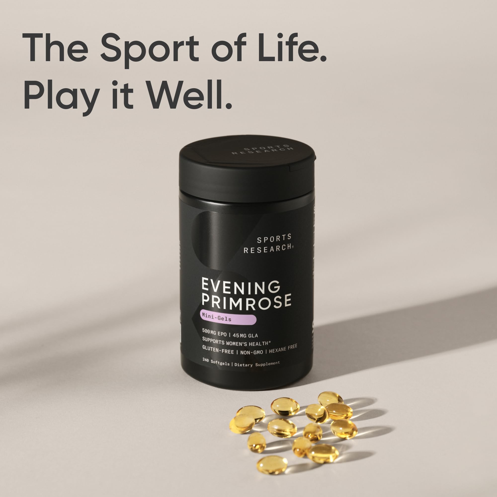 Foto 8 pulgar | Suplemento de Aceite de Onagra Sports Research 500 mg - Venta Internacional