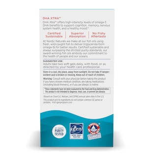 Foto 3 | Suplemento Nordic Naturals Dha Xtra 60 Cápsulas Blandas 1660 Mg - Venta Internacional