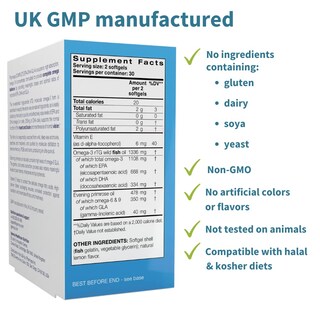 Foto 6 | Suplemento Igennus Pharmepa Complete Epa Dha Rtg Omega 3 1000 mg - Venta Internacional