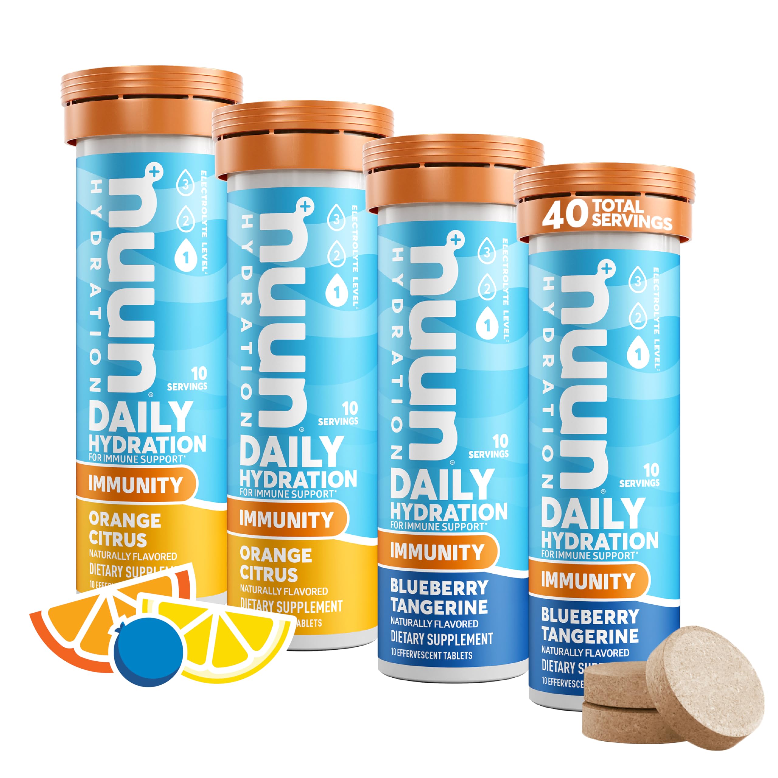 Foto 2 pulgar | Tabletas Electrolíticas Nuun Hydration Immunity con 200 mg de Vitamina C - Venta Internacional
